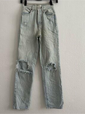Pacsun Light Wash Dad Jean Sz 22